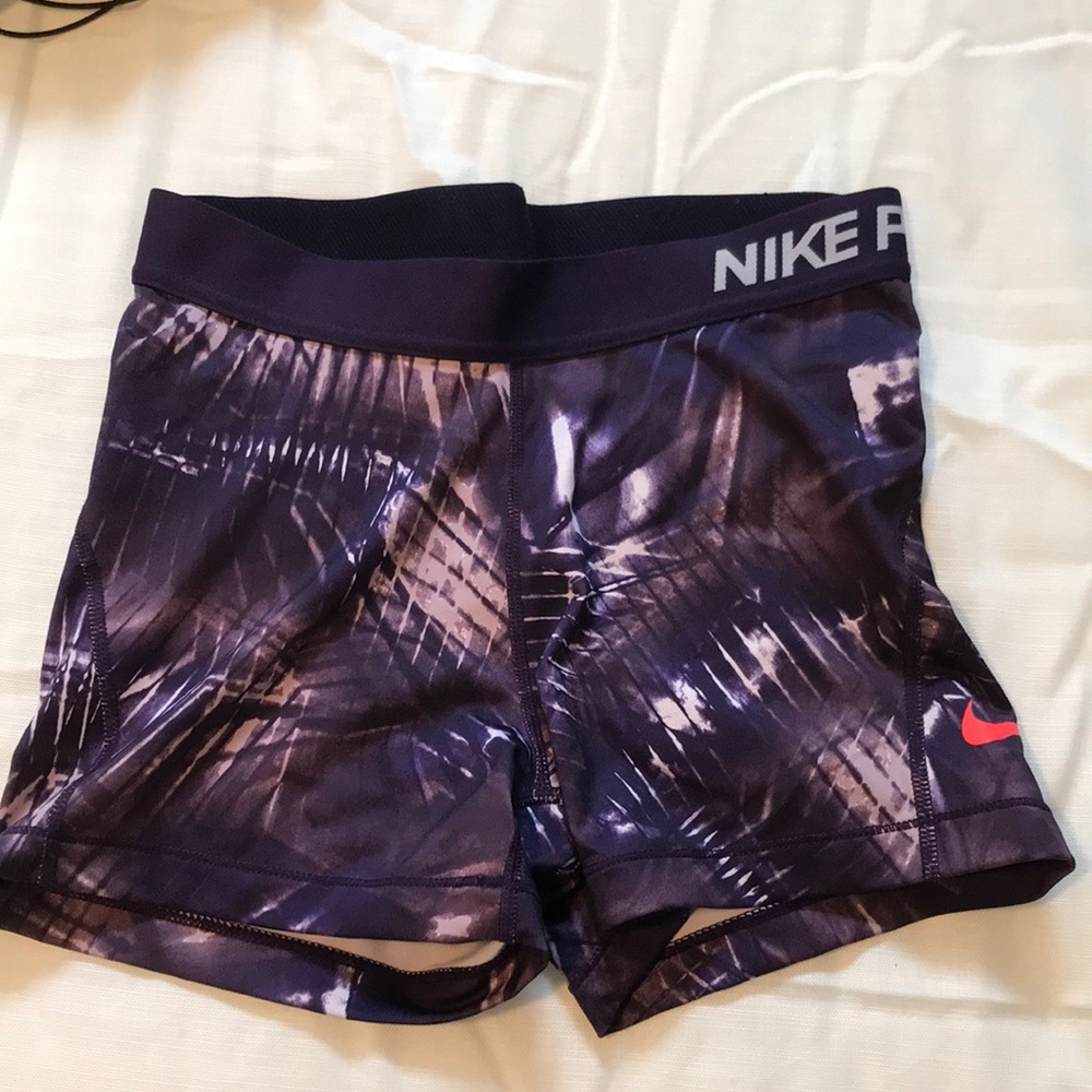 Patterned Nike Pro Spandex